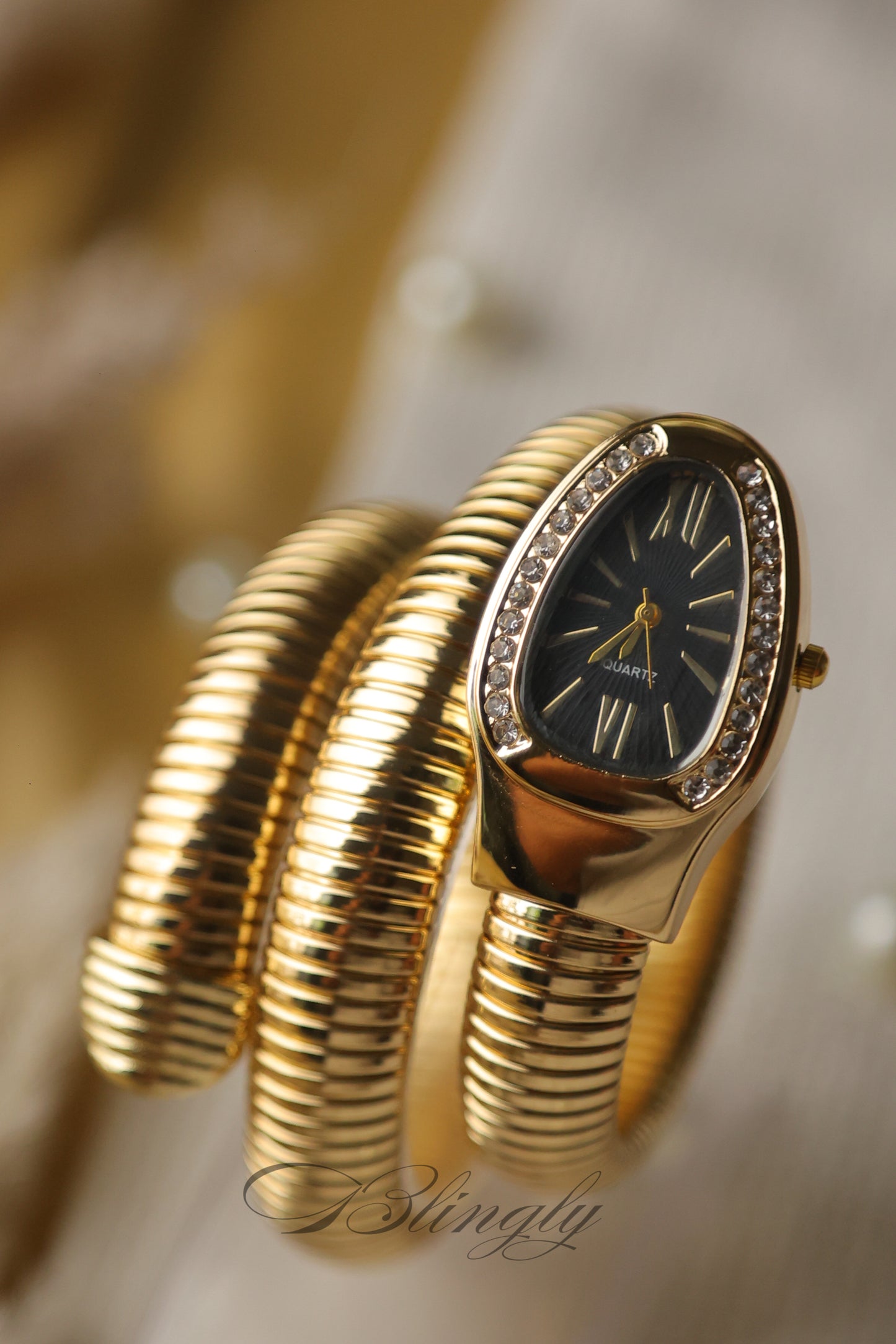 Lx Snake Gold (Black Dial)