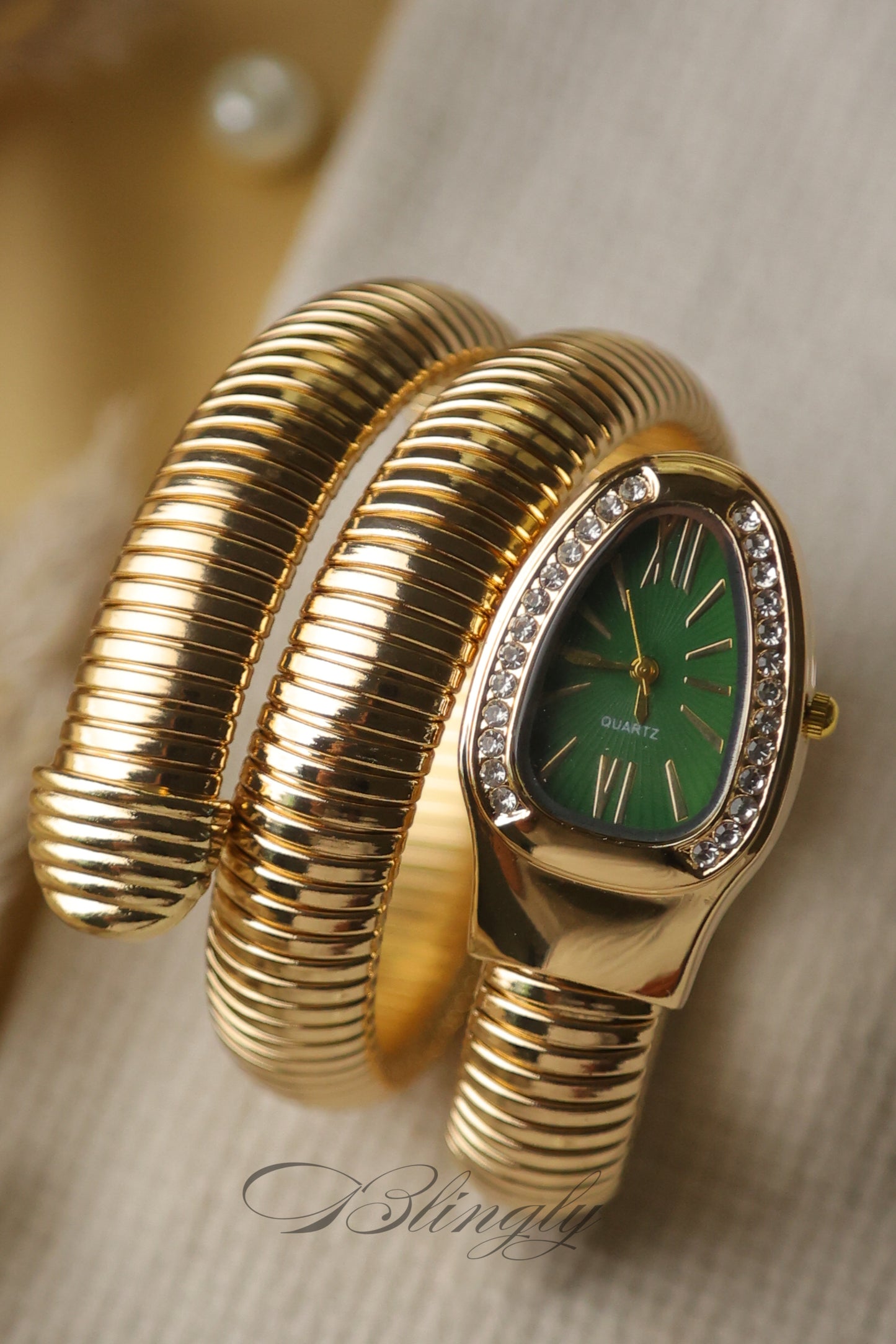BL Snake Gold (Green Dial)