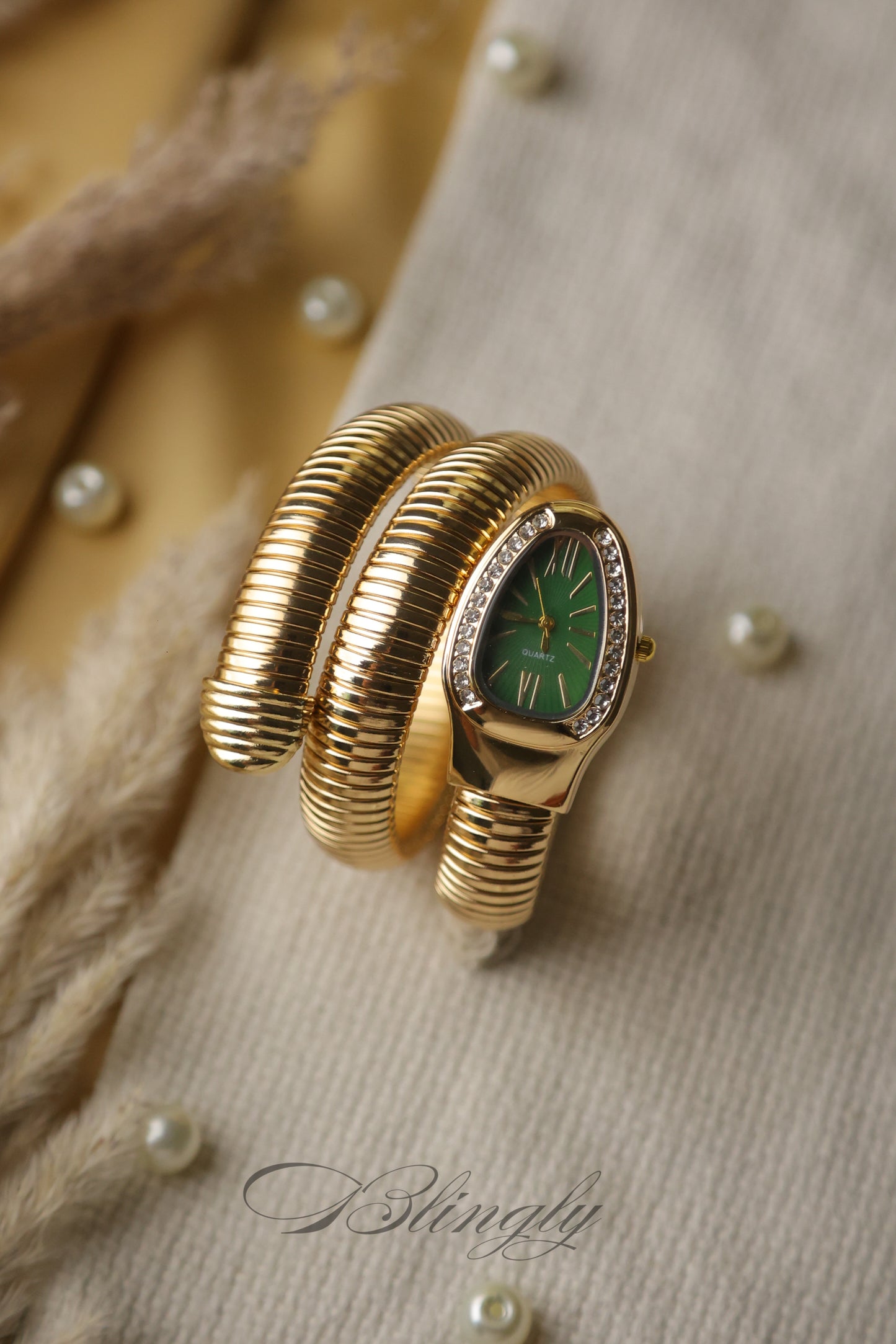 BL Snake Gold (Green Dial)